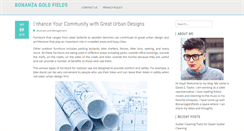 Desktop Screenshot of bonanzagoldfields.com